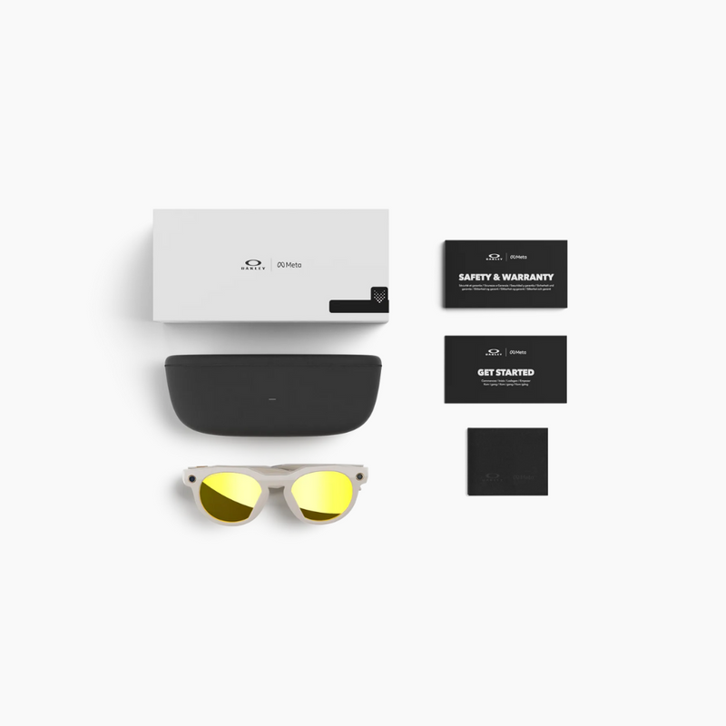 Oakley Meta HSTN Limited Edition - Warm Grey | Prizm 24K Polarised