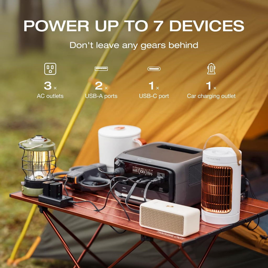 ECOFLOW RIVER 3 Plus - 286Wh 600W - view 9