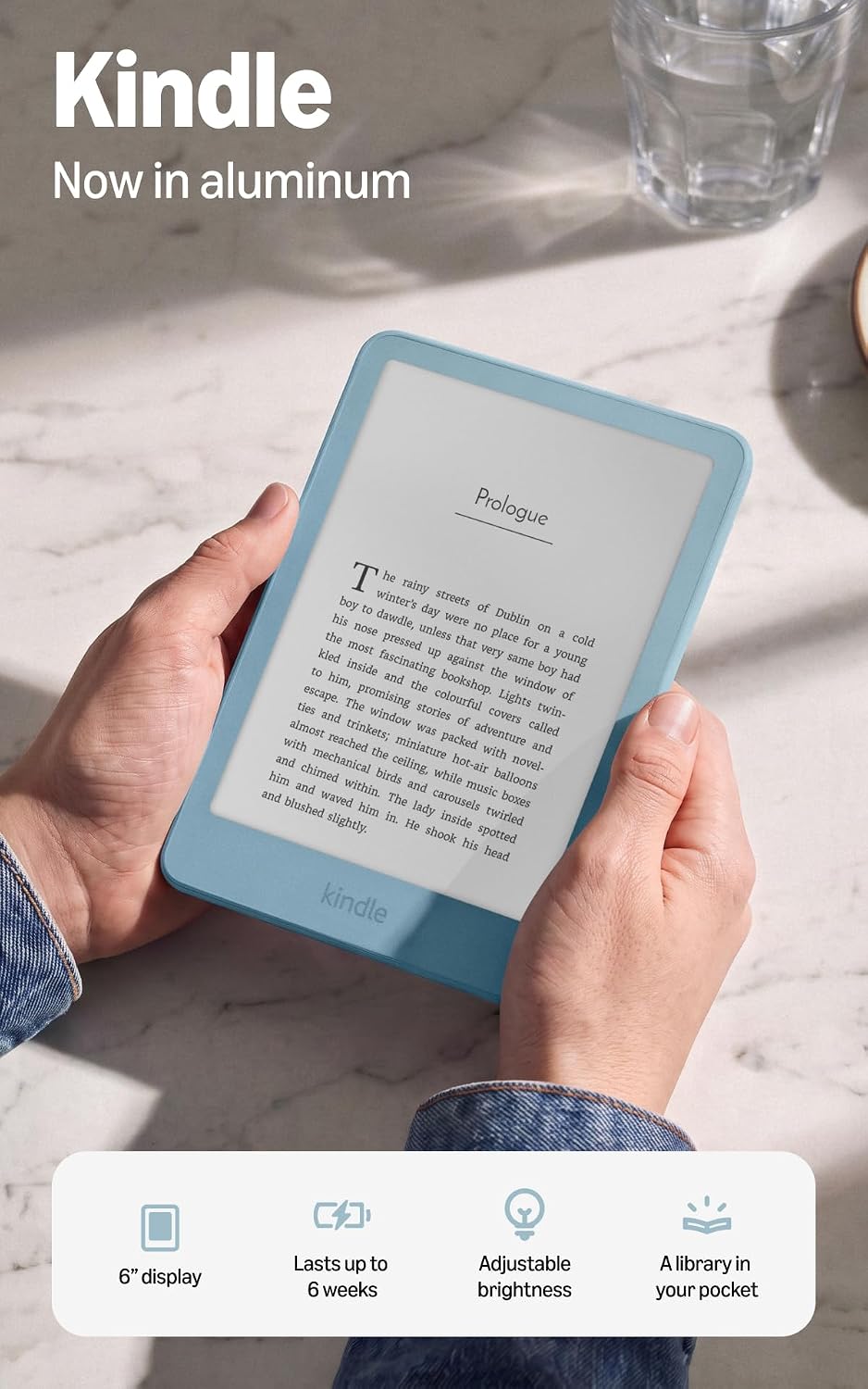 Amazon Kindle 32GB Aluminium (all-new 2026)
