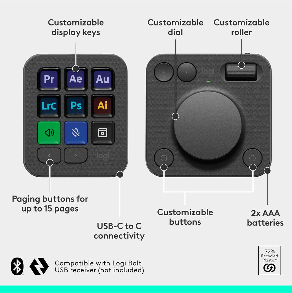 Logitech MX Creative Console - view 7