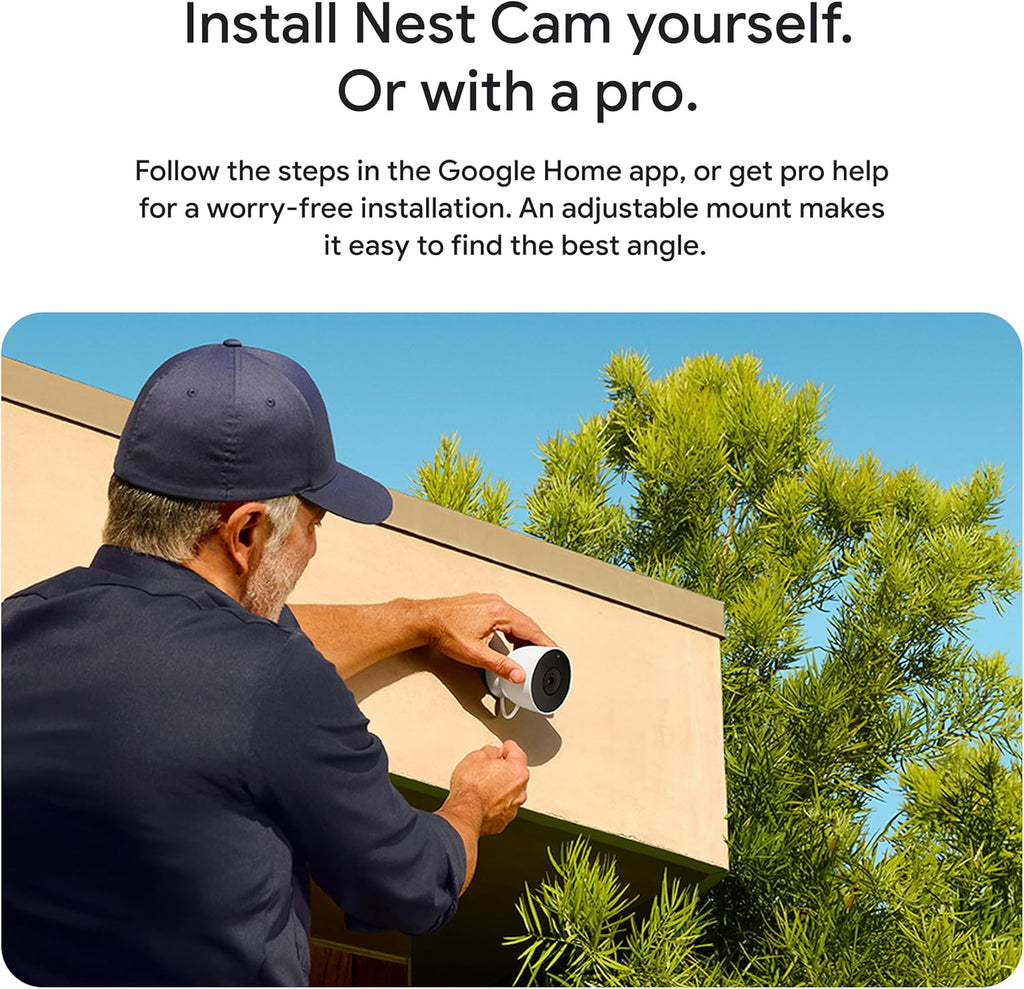 Nest Cam Outdoor (Wired, 2nd Gen) - view 7