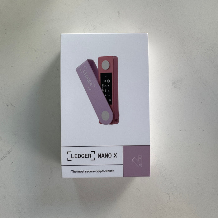 Ledger Nano X - Pastel Pink (Broken Seal)