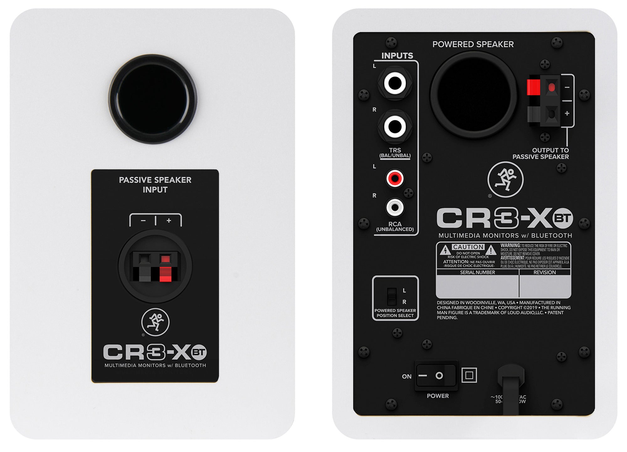 Mackie CR3-XBTLTD WHITE (Pair) - view 3