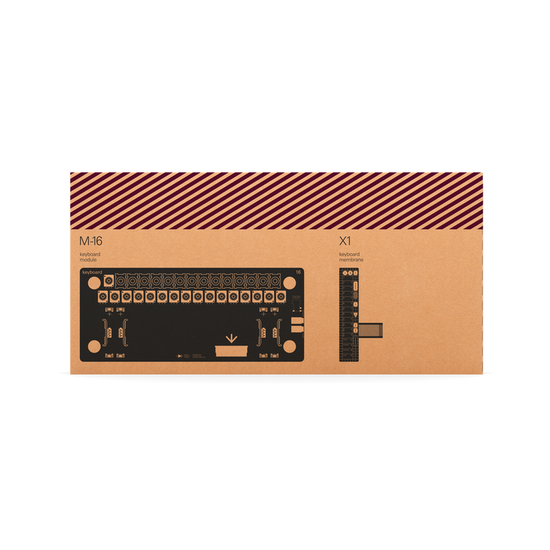 Teenage Engineering M-16 membrane keyboard kit