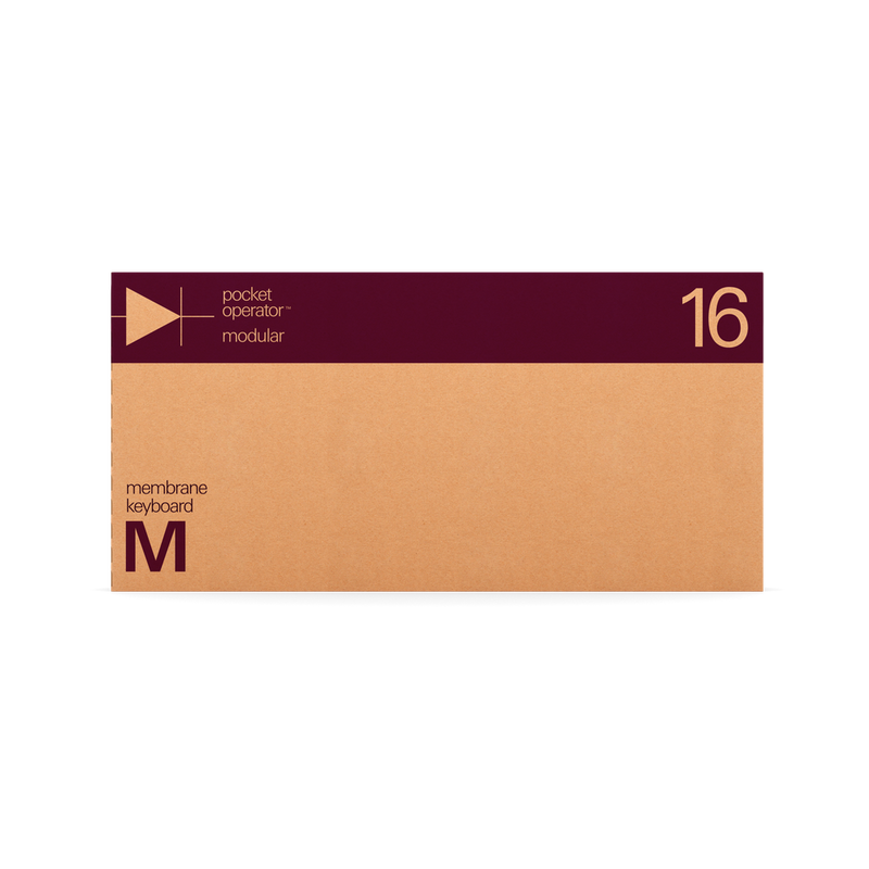 Teenage Engineering M-16 membrane keyboard kit