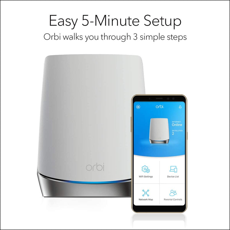 Orbi Mesh WiFi 6 System AX4200 (RBK753)