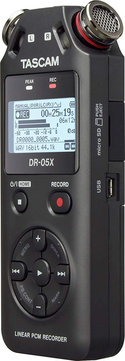 Tascam : DR-05X - view 2