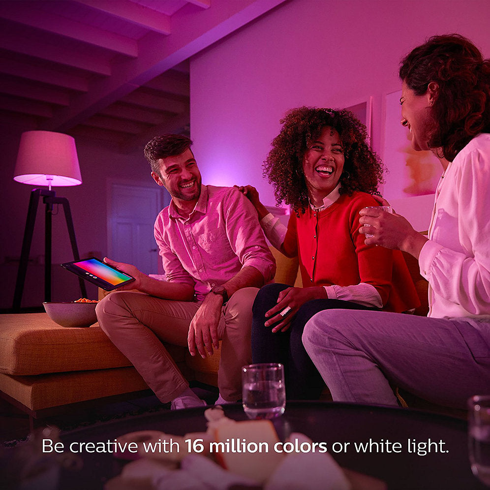 Philips Hue White and Colour Ambiance Single Bulb 9W A60 E27 - view 3