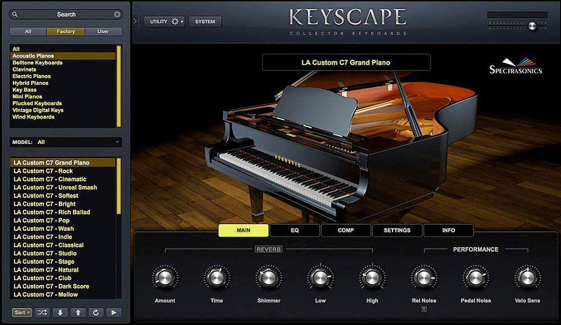 Spectrasonics Keyscape Collector Keyboards