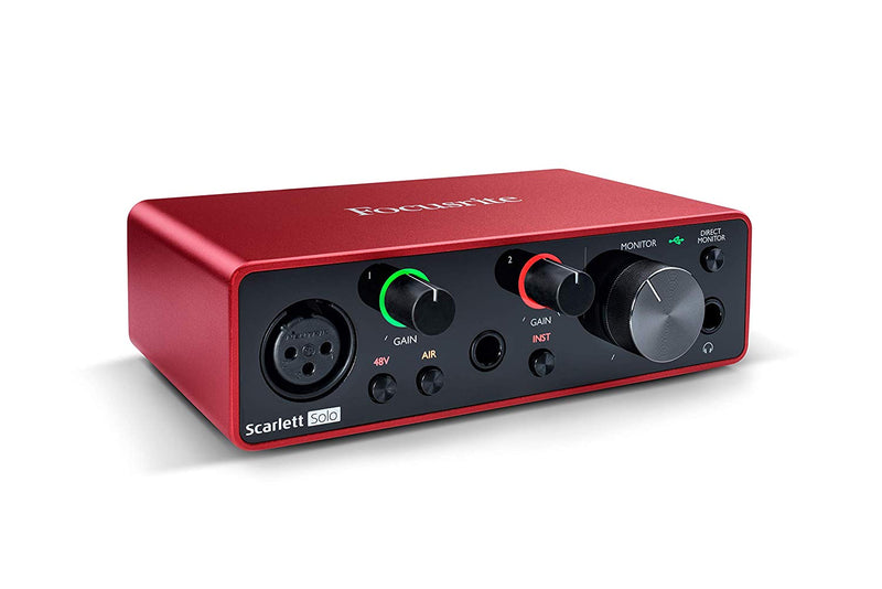 Focusrite : Scarlett Solo Studio Pack (Gen 3)