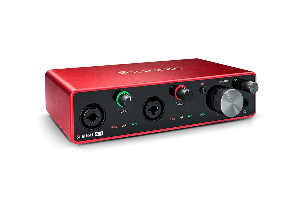 Focusrite : Scarlett 4i4 (Gen 3) - view 2