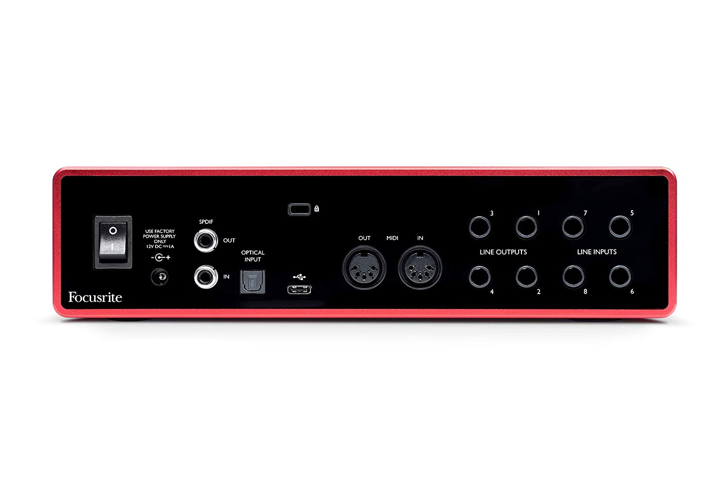 Focusrite : Scarlett 18i8 (Gen 3) - view 4
