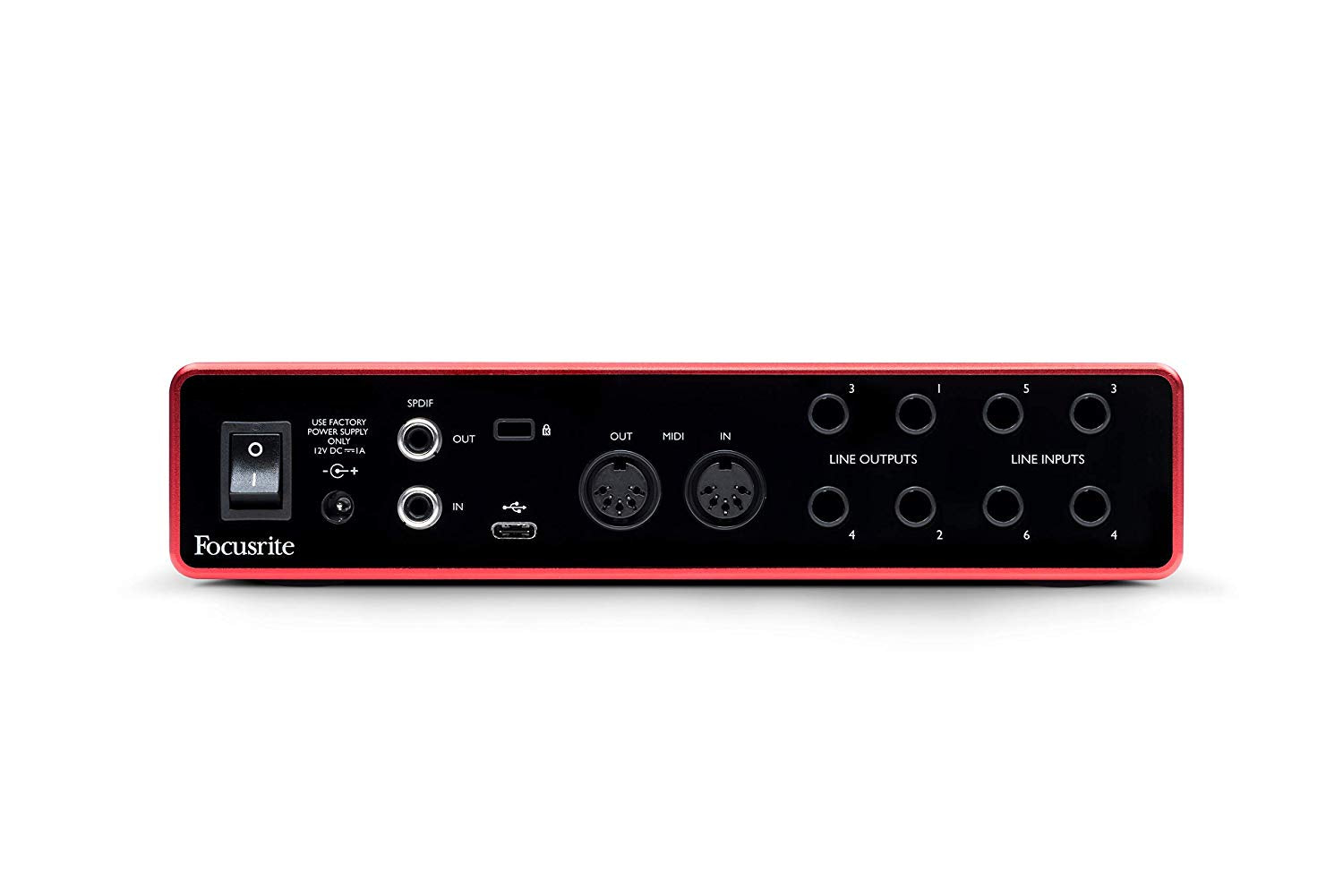 Focusrite : Scarlett 8i6 (Gen 3) - view 4