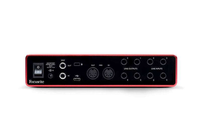 Focusrite : Scarlett 8i6 (Gen 3)