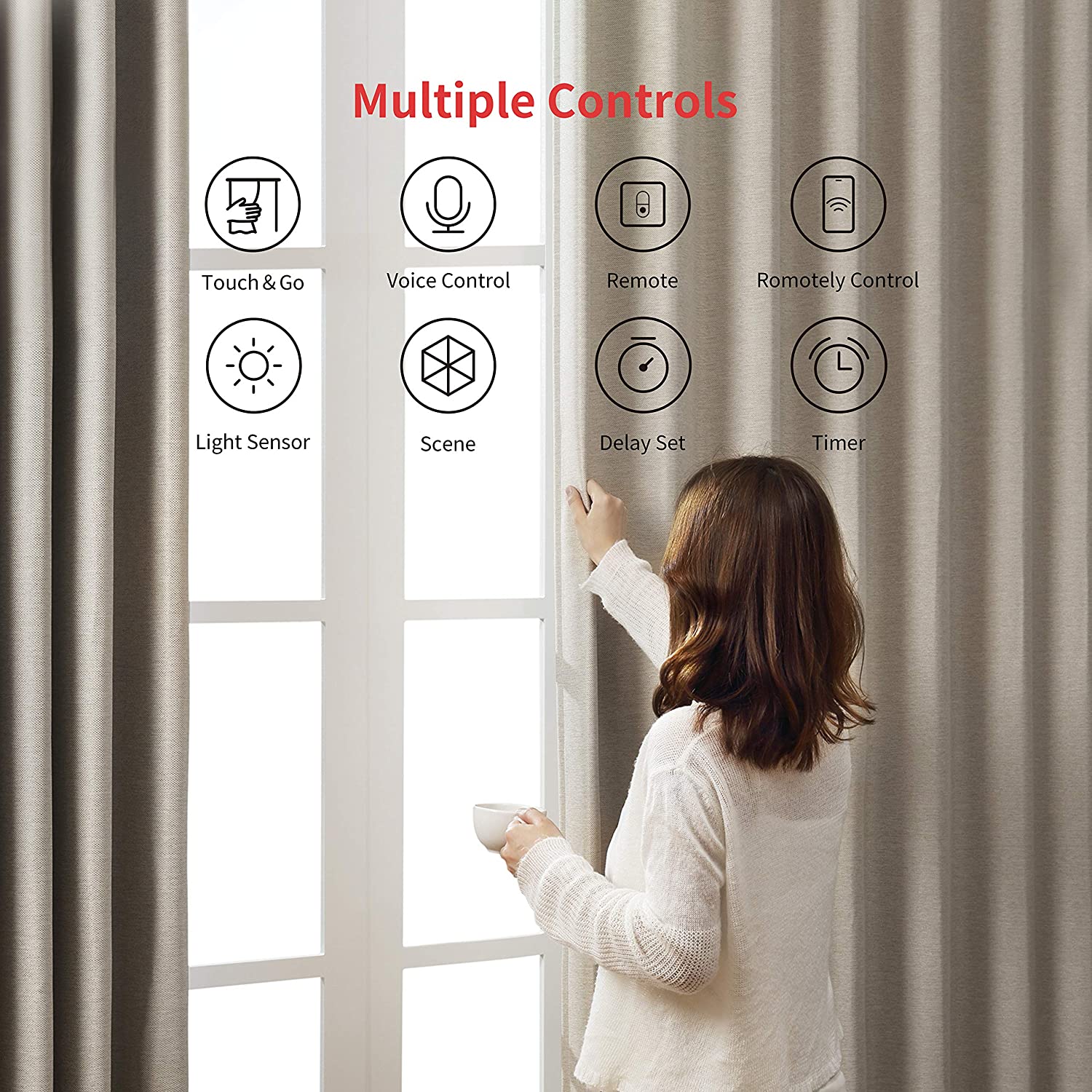 SwitchBot Curtain (Rod) - view 3