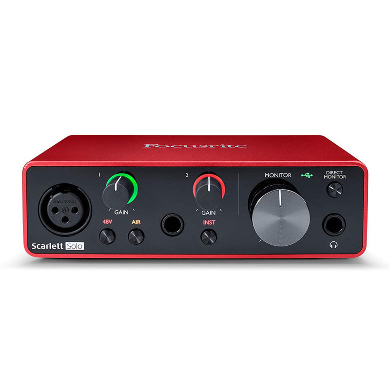Focusrite : Scarlett Solo (Gen 3)