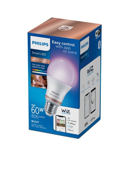 Philips Wiz Smart LED 8W E27 RGB