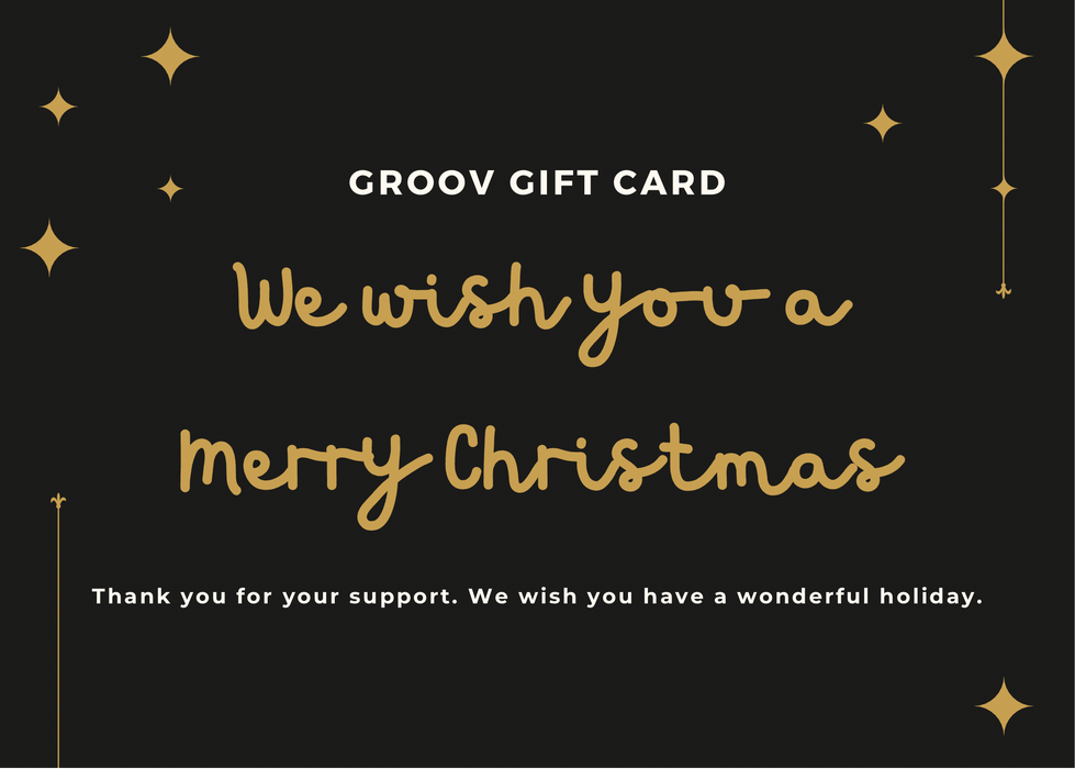 GROOV Digital Gift Card