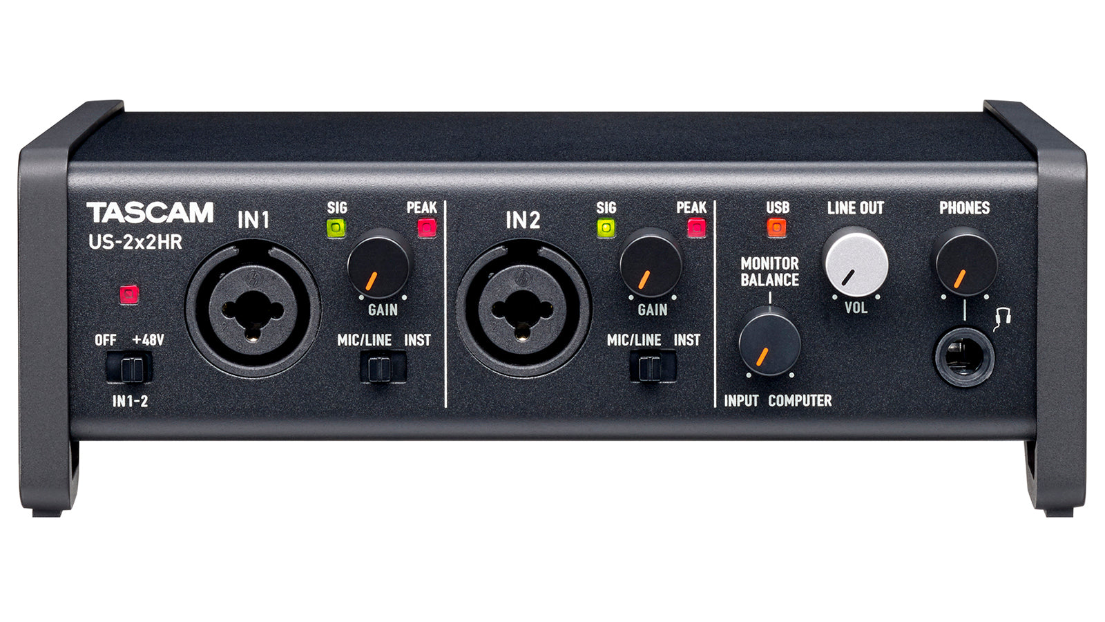 Tascam US-2x2HR - view 2